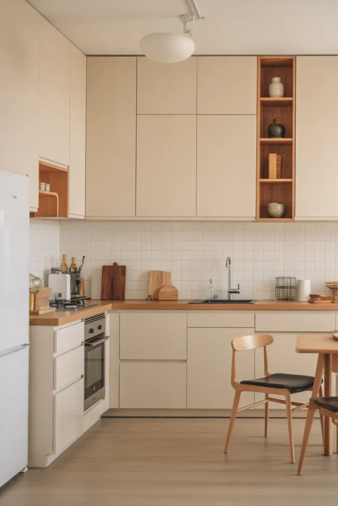 Very Small Kitchen With Open Floor Space