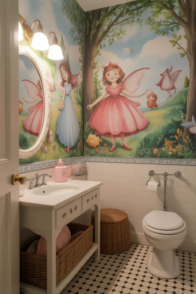 Storybook-Themed Bathroom