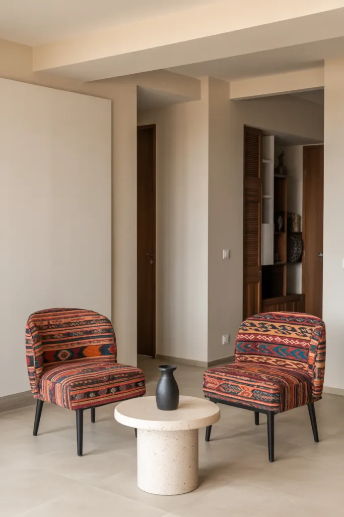 Contemporary Mexican Accent Chairs