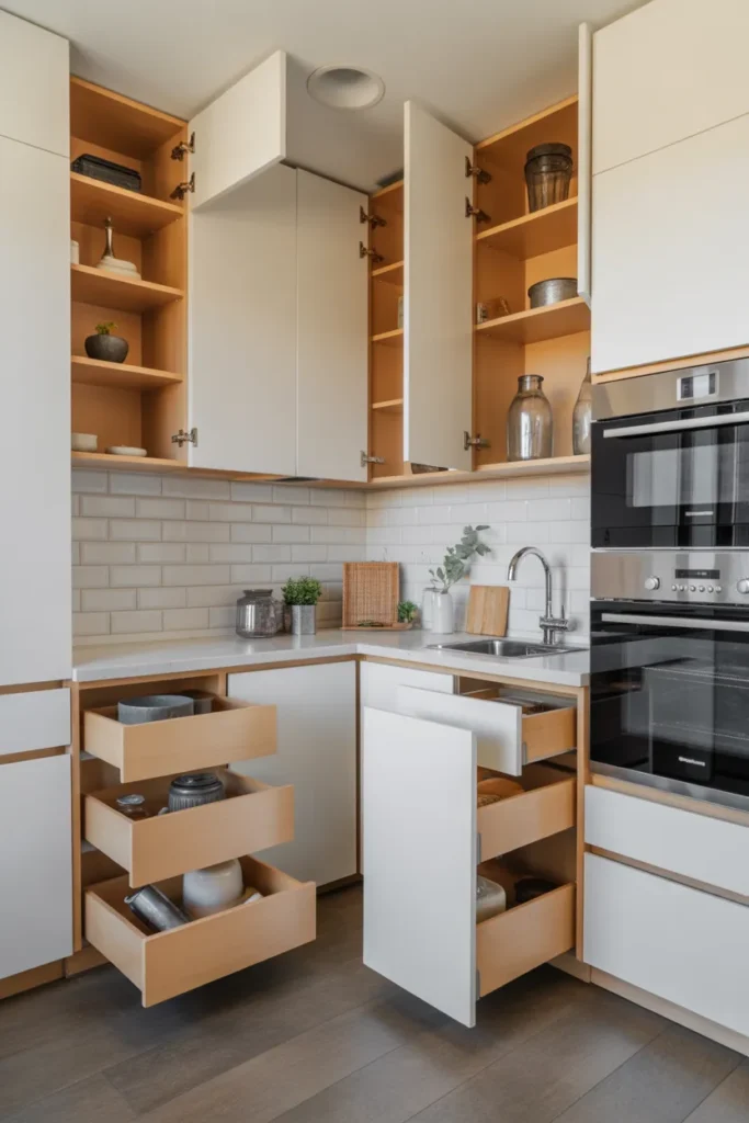   Hidden Storage That Reduces Clutter