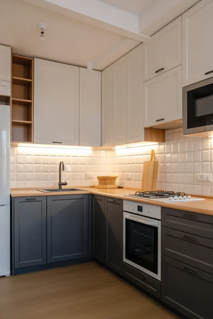  Two-Tone Cabinet Design