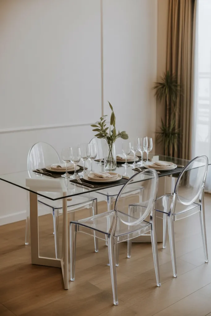  Contemporary Glass Table Decor
