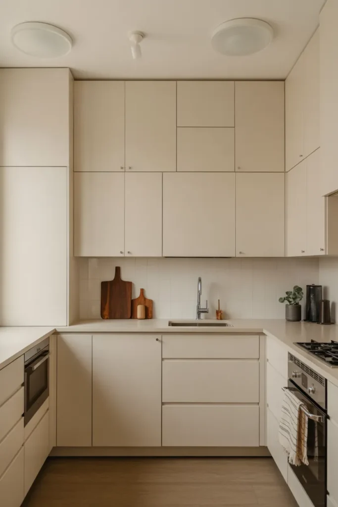  Mid Century Kitchen With Minimalist Design