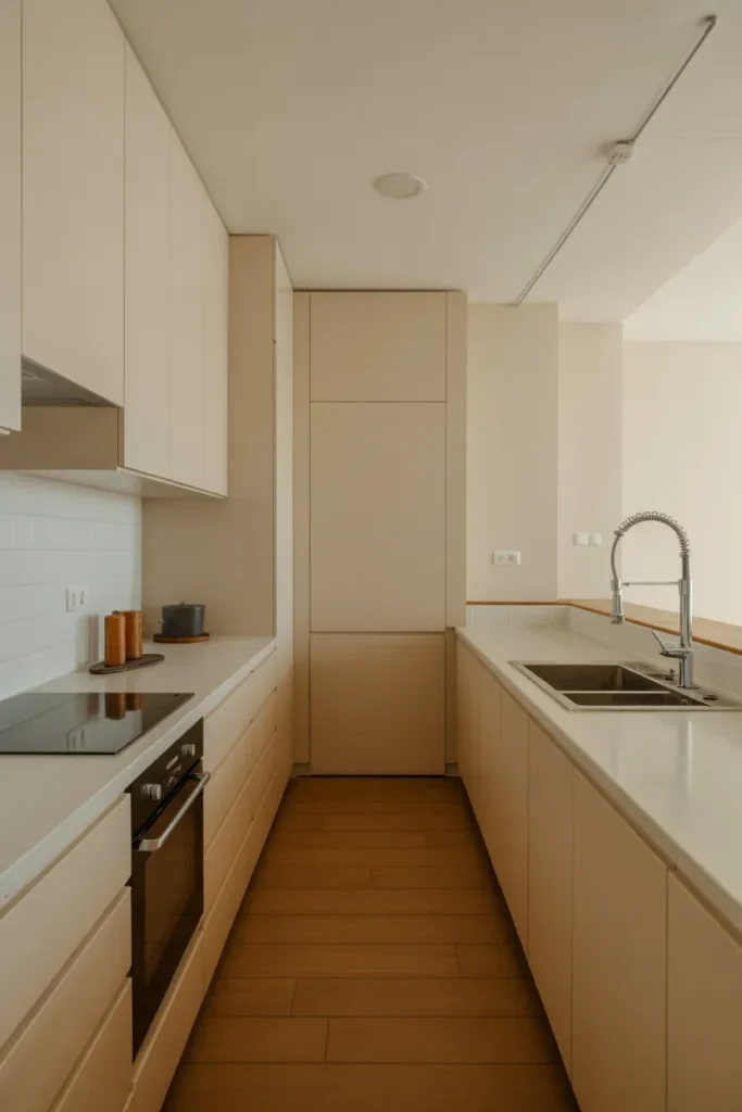  Narrow Galley Layouts That Maximize Efficiency