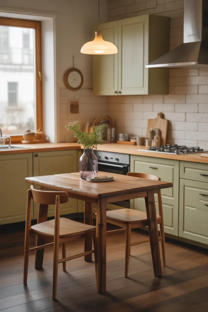 Rustic Small Table for Warm Style
