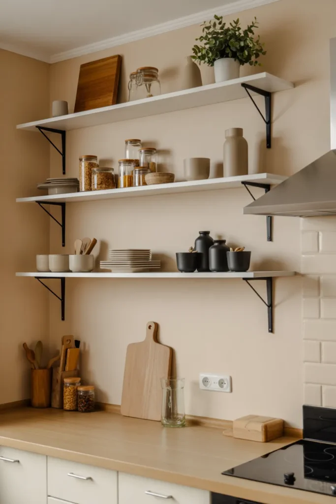  Add Floating Shelves for Extra Storage