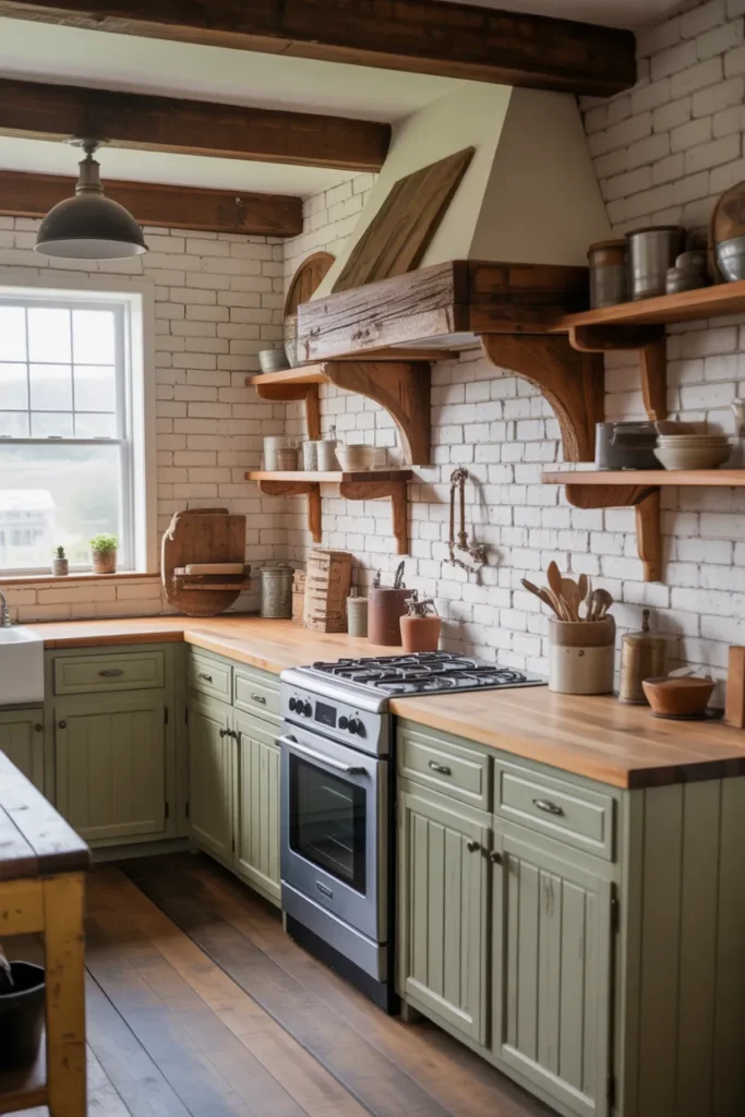 Reclaimed Wood Accents for Authentic Charm