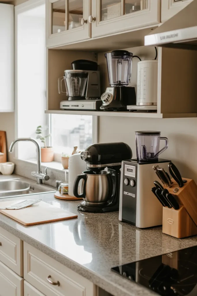 Store Appliances in Designated Zones