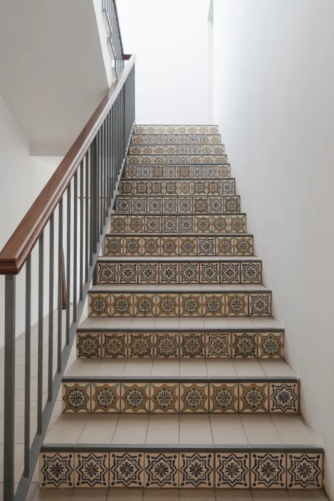Contemporary Mexican Staircase Design