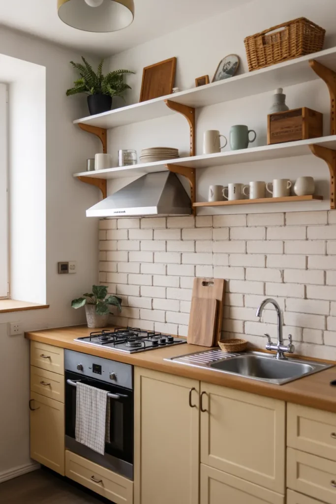  Open Shelving in the Kitchen