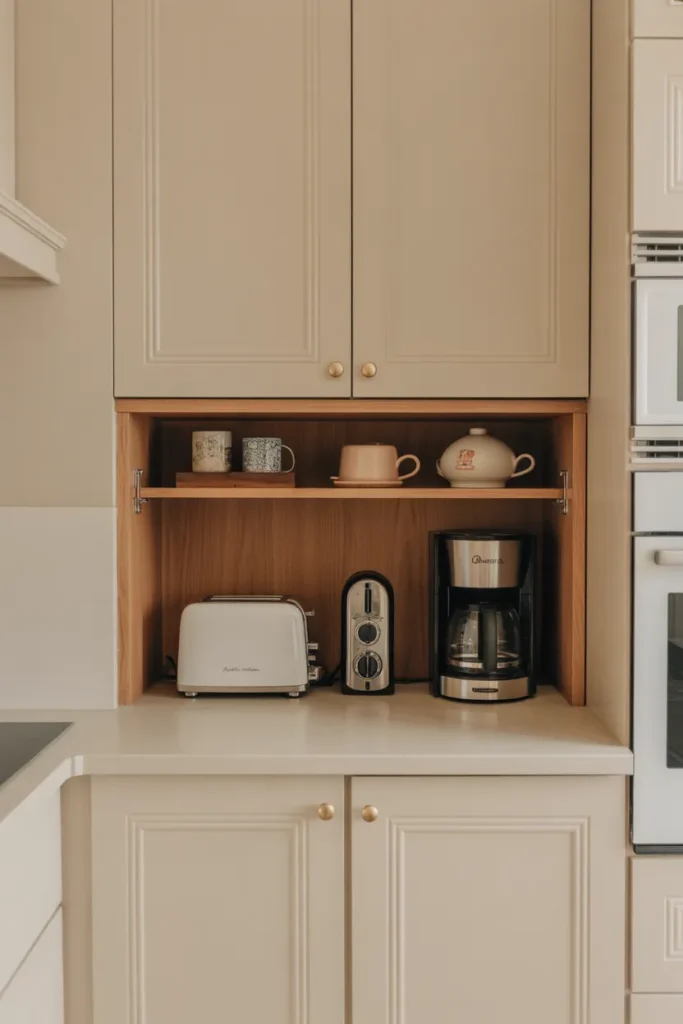  Hide Clutter with Appliance Garages