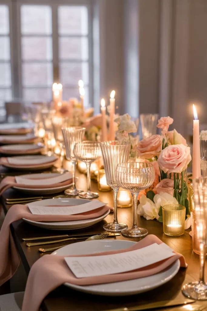   Romantic Dinner Table