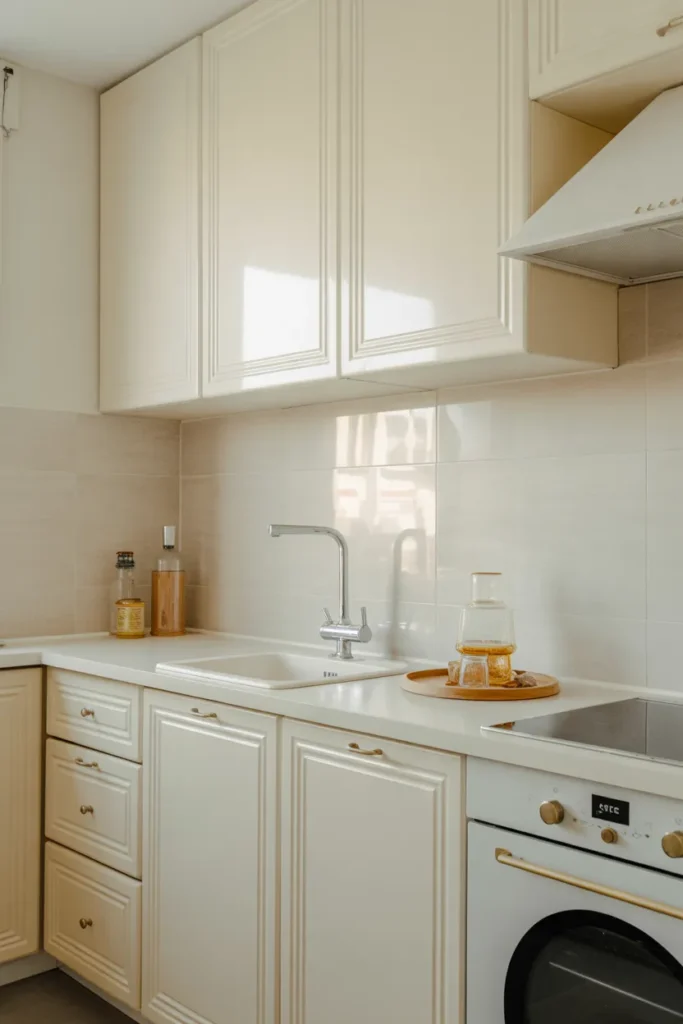  Add Light Colors to Make the Kitchen Feel Larger