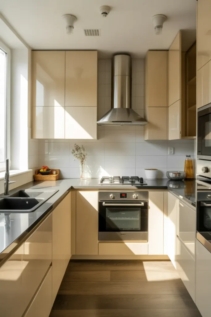 Mirrored or Glossy Surfaces