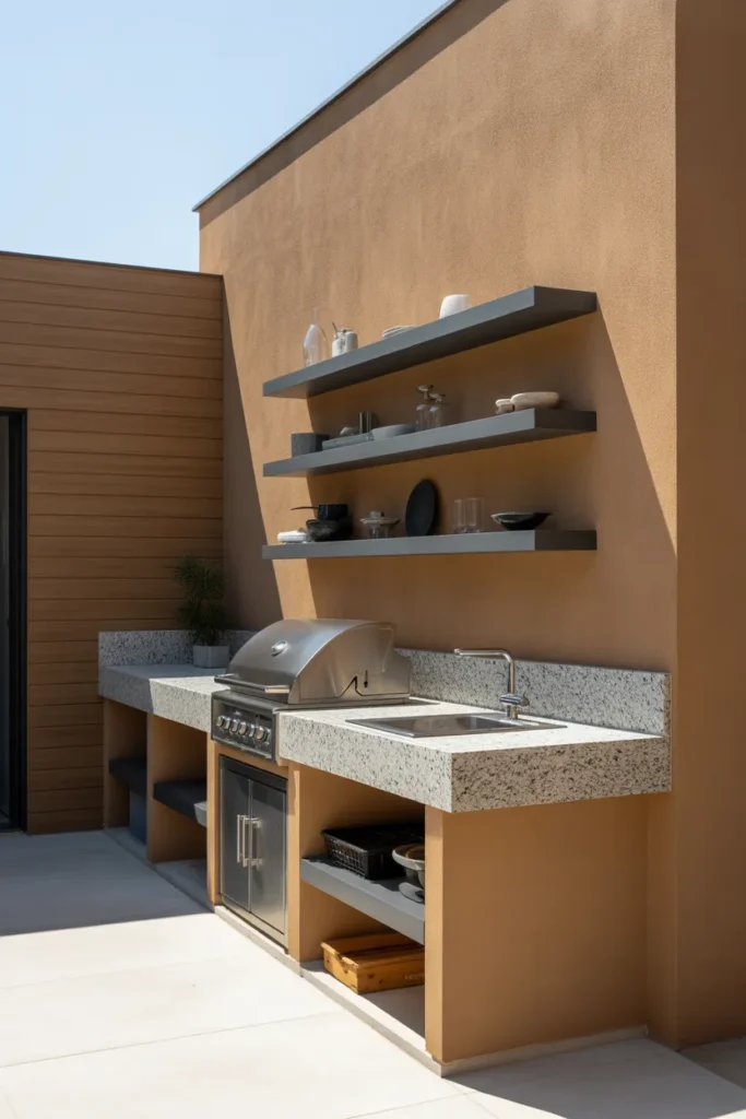 Slimline Outdoor Kitchen Design