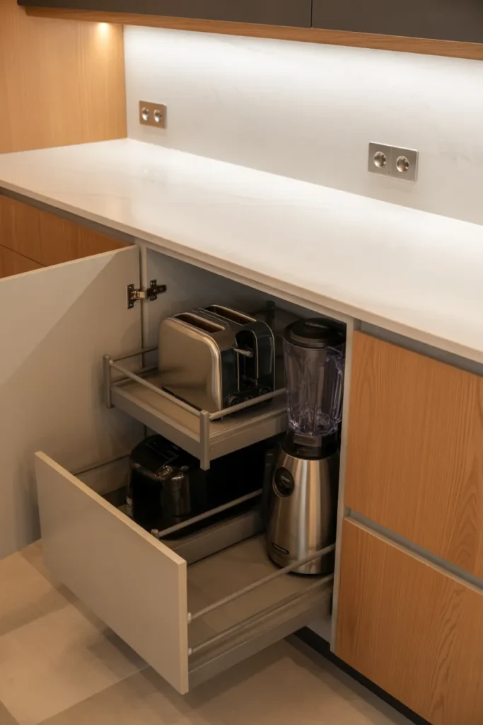  Keep Counters Clear with Appliance Garages