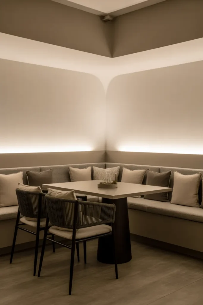  Modern Corner Banquette Dining