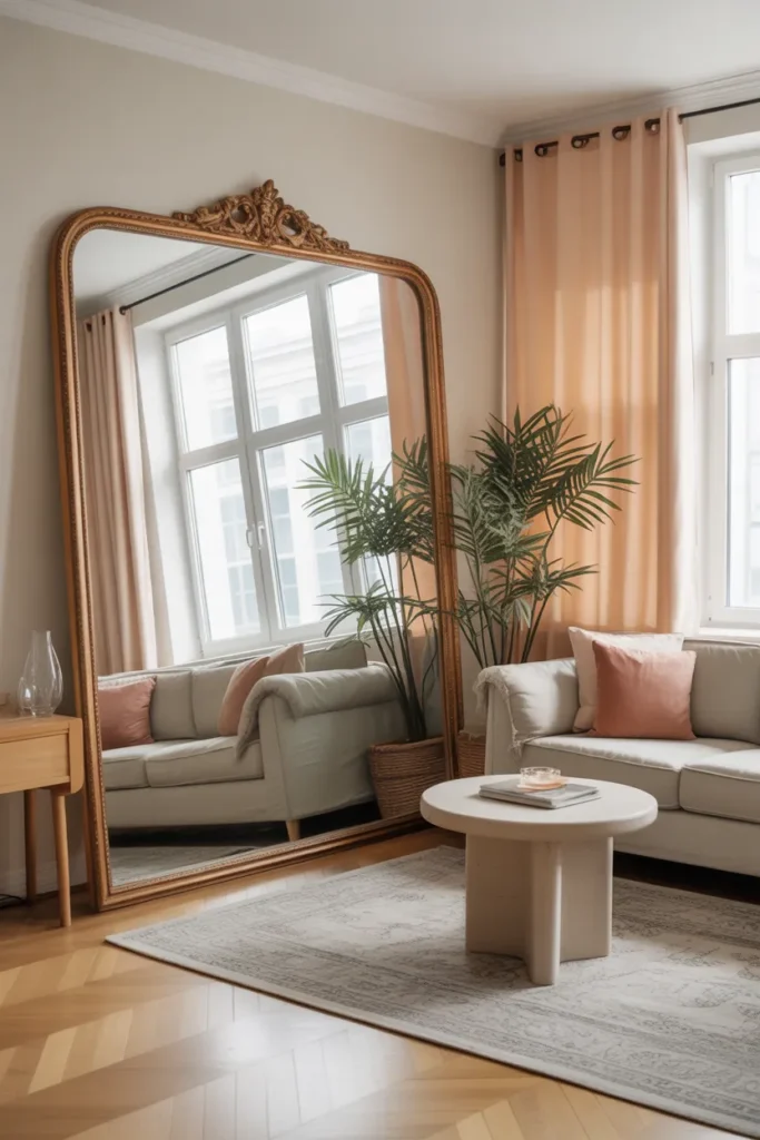 Use Mirrors to Make Small Spaces Feel Bigger