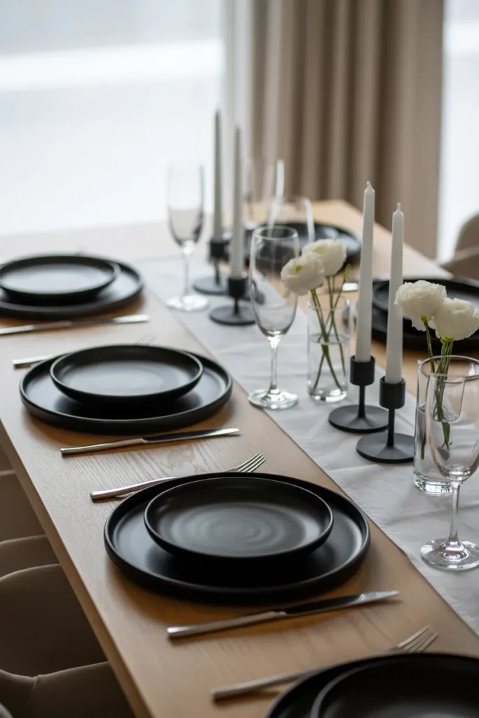  Modern Black and White Table