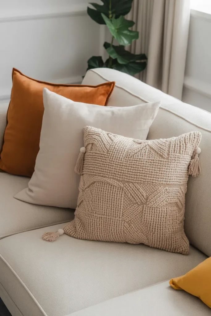 Upgrade Your Sofa with Decorative Pillows