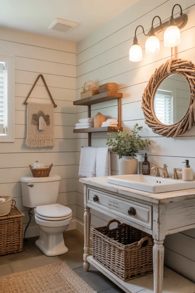 Farmhouse Kids Bathroom