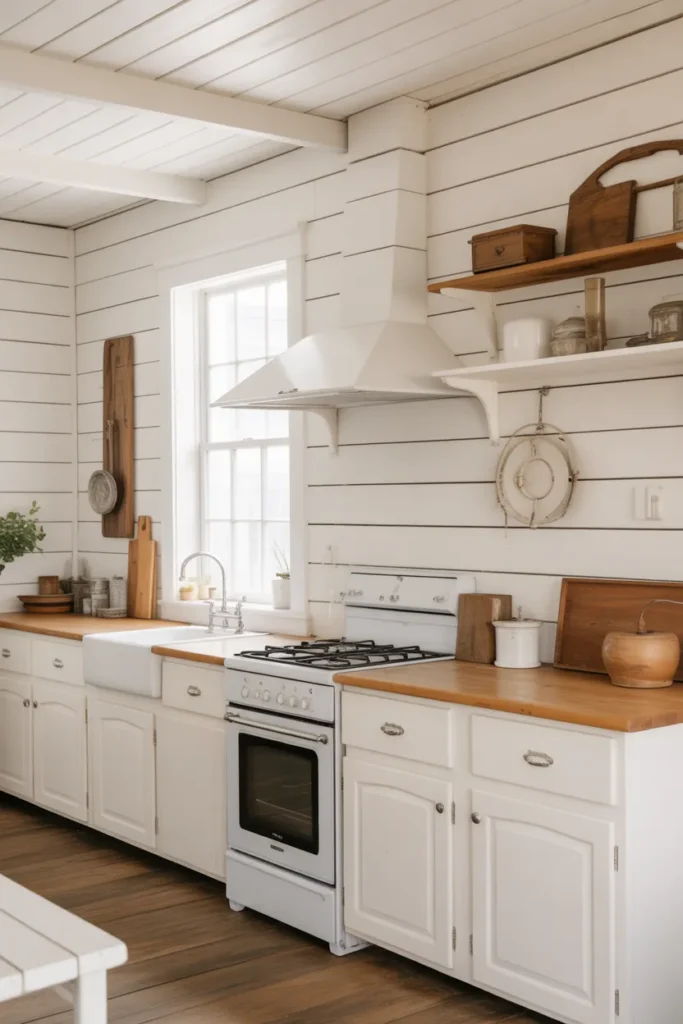 Shiplap Walls for Classic Farmhouse Texture