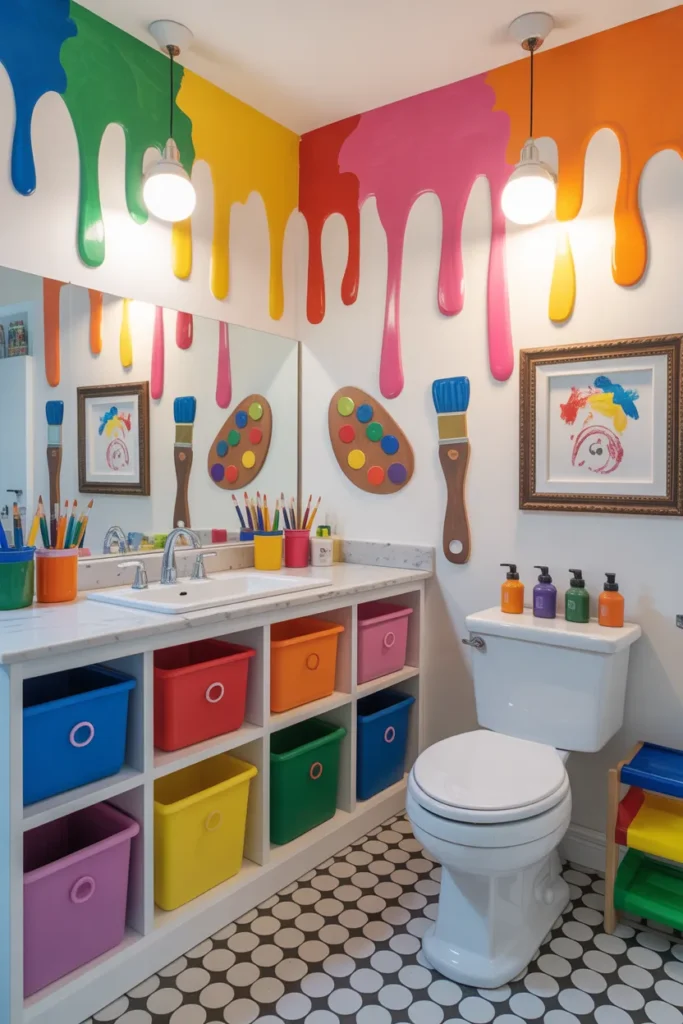  Art Studio Kids Bathroom