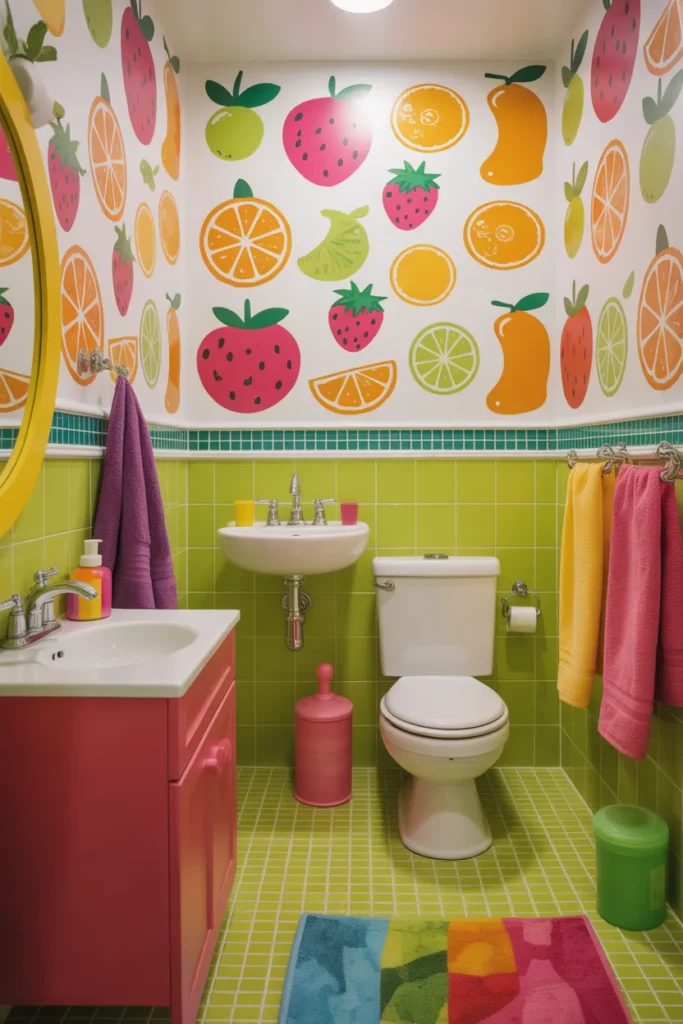  Juice Box Color Bathroom
