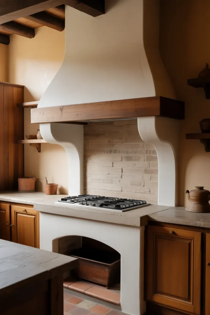 Statement Range Hood with Farmhouse Character