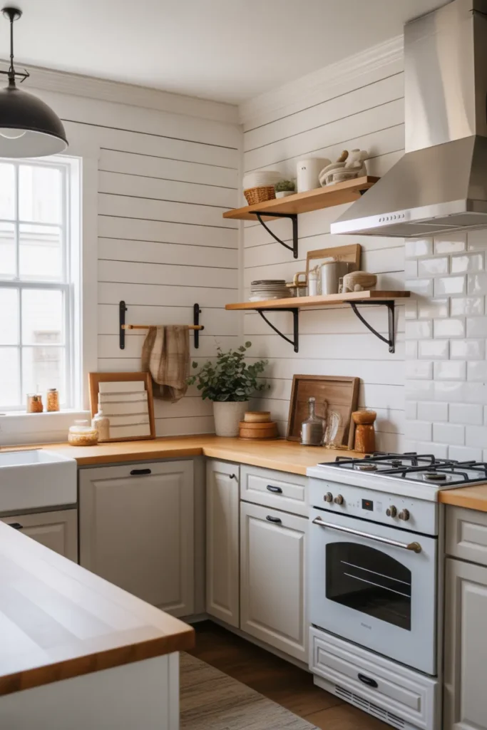 Shiplap Walls for Classic Farmhouse Texture