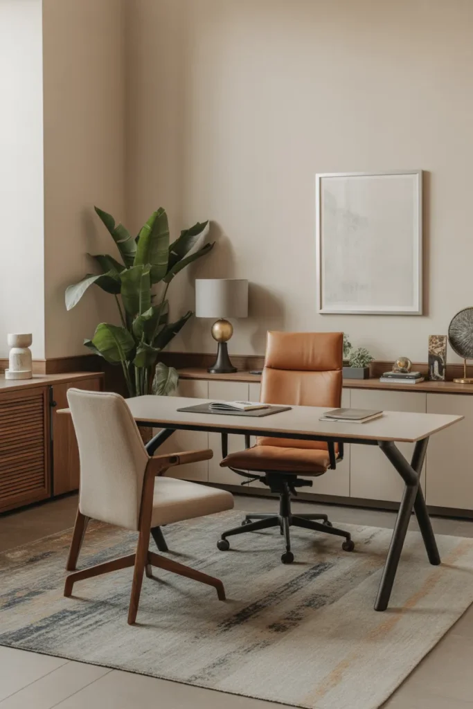 Neutral Office Rugs To Define The Space