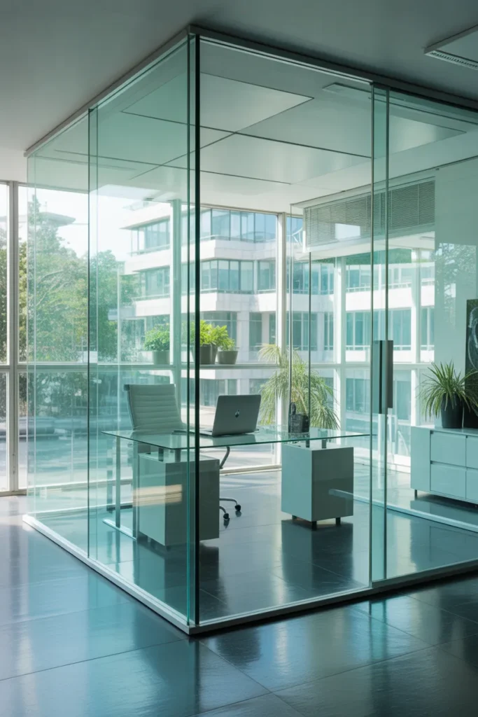Glass Elements For A Modern Professional Look