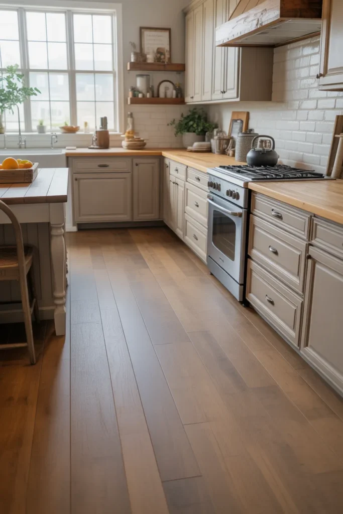Soft Wood Flooring for Natural Warmth