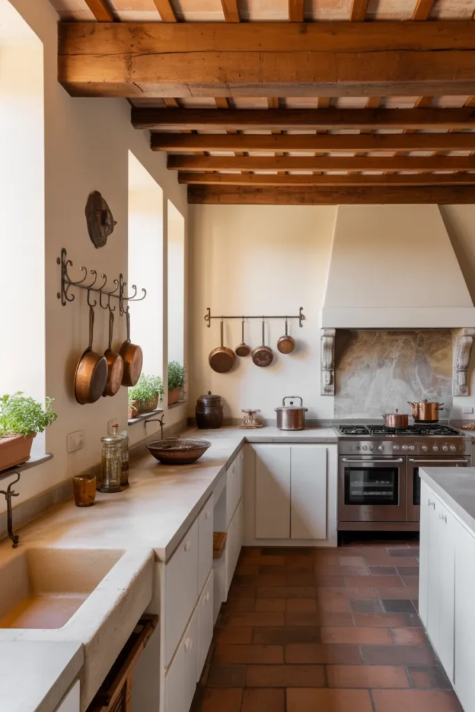 Balanced Blend of Rustic and Modern Elements