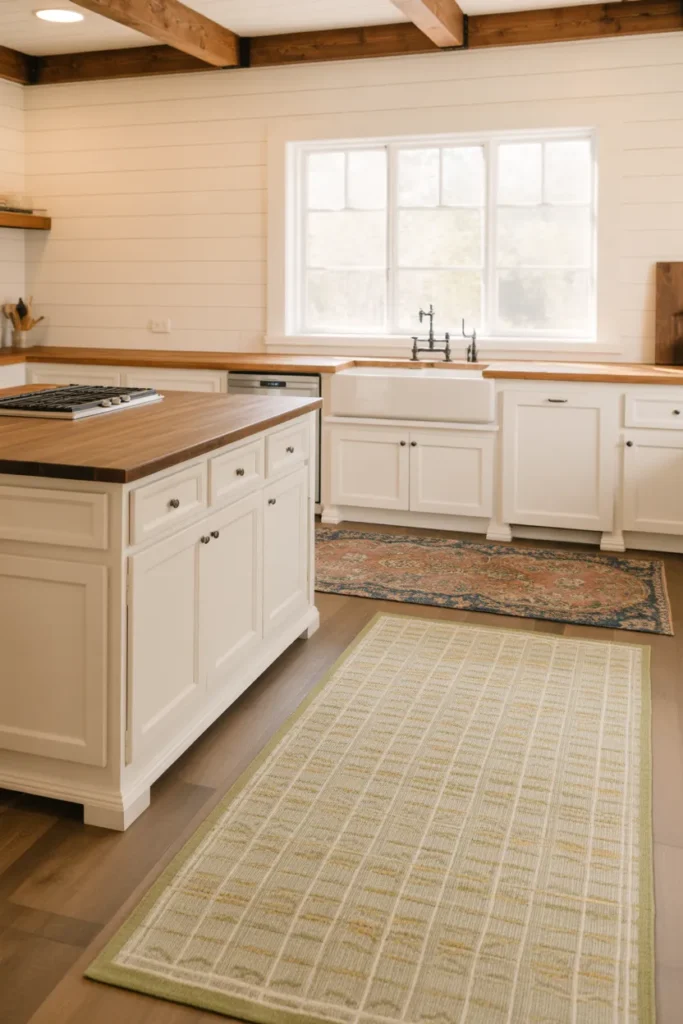 Decorative Rugs to Add Soft Farmhouse Charm