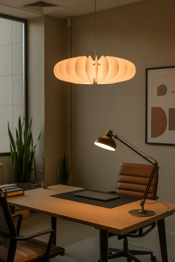 Statement Lighting For A Productive Atmosphere
