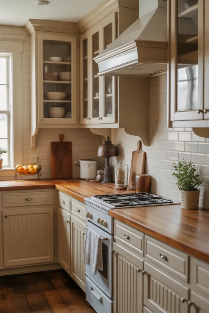 Butcher Block Countertops for Natural Warmth