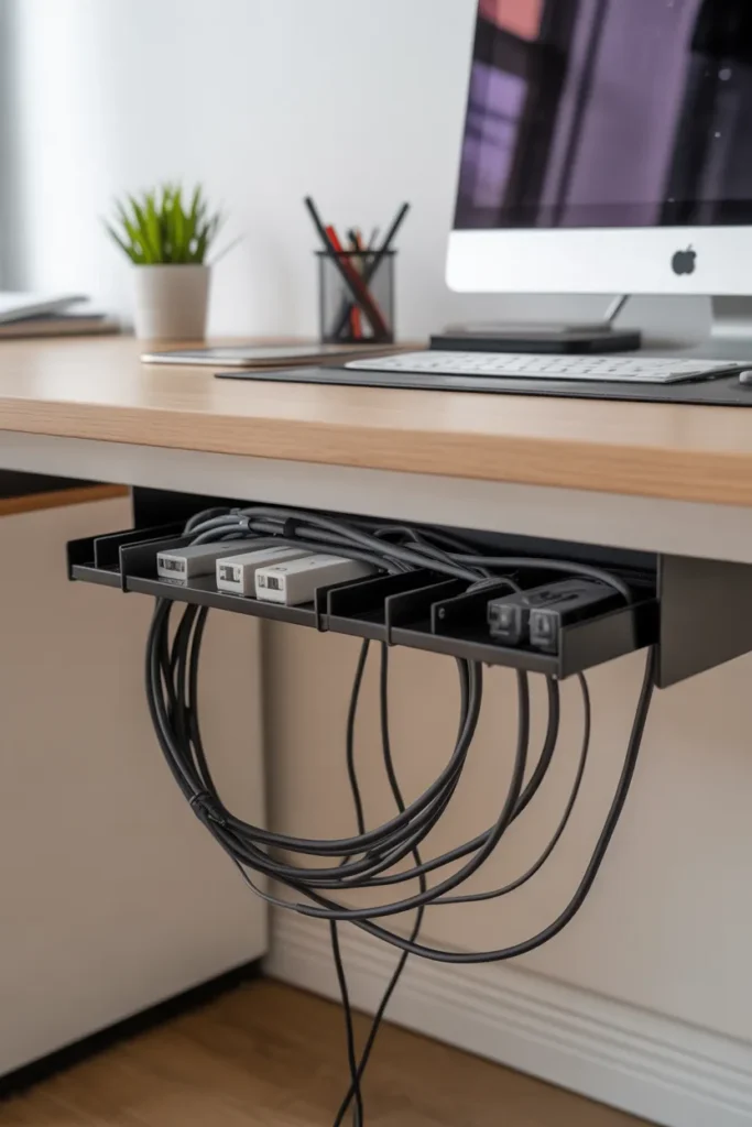 Cable Management For A Clean Office Look