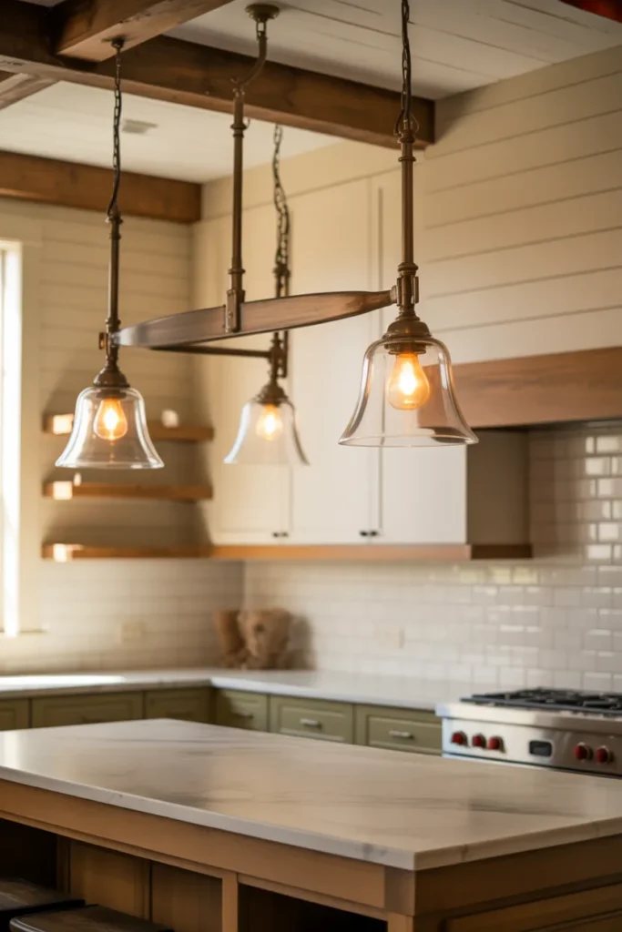 Vintage-Inspired Lighting with Modern Appeal