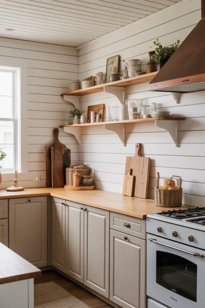 Shiplap Walls for Classic Farmhouse Charm