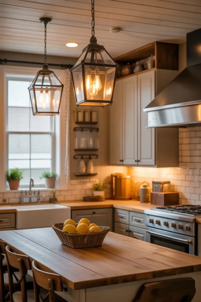 Vintage-Inspired Lighting Fixtures