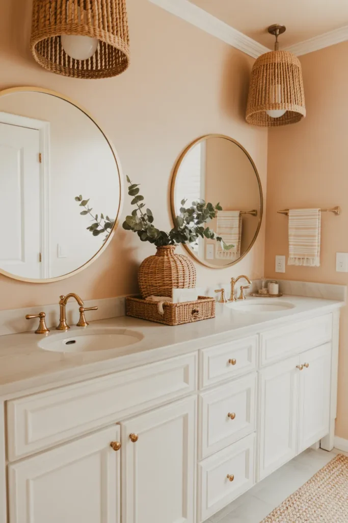 Double Vanity Jack and Jill Bathroom