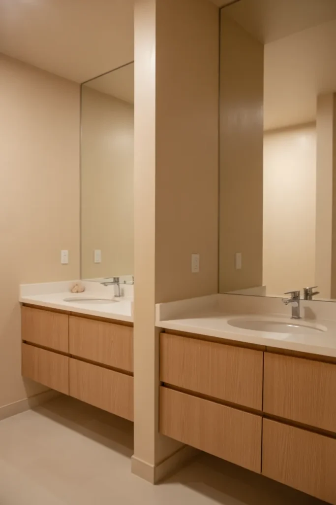 Minimalist Neutral Bathroom